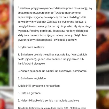 Apartment Arte Ogrod Saski 32 - Faktura Vat